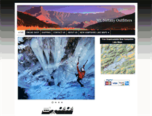 Tablet Screenshot of mtnittanyoutfitters.com